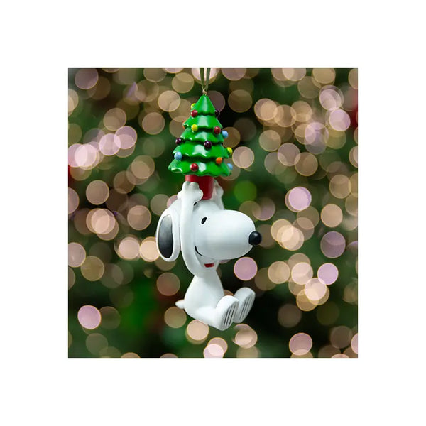 [Peanuts] Resin Ornament (Snoopy on Tree)