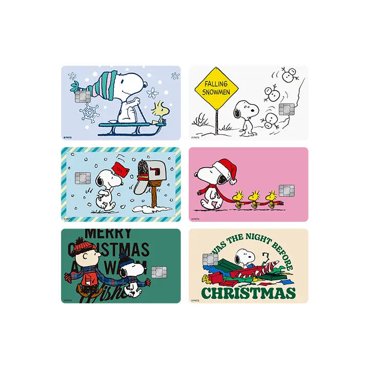 [Peanuts] Card Cover Sticker (A ver.)