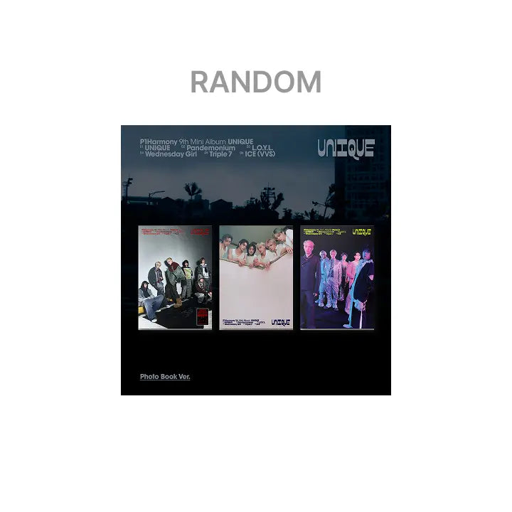 [P1Harmony] 9th Mini Album [UNIQUE] (Photo Book Ver.) (Random)