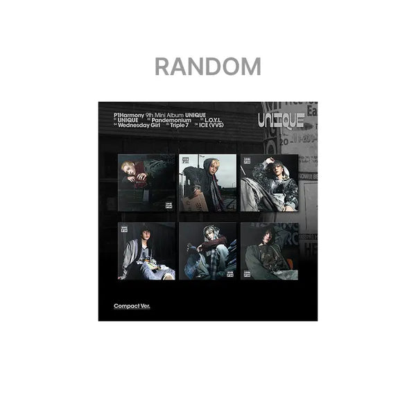 [P1Harmony] 9th Mini Album [UNIQUE] (Compact Ver.) (Random)