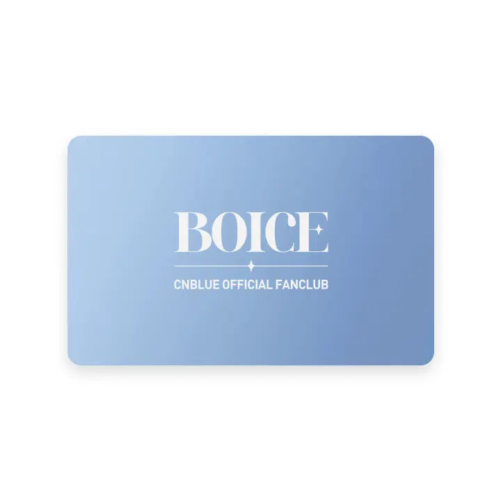 [CNBLUE] BOICE MEMBERSHIP