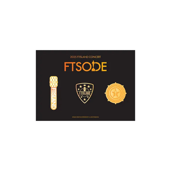 [FTISLAND] [FTSODE] METAL BADGE SET