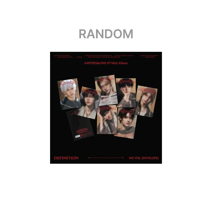 [AMPERS&ONE] 4th Mini Album [DEFINITION] WE Ver. (Random)