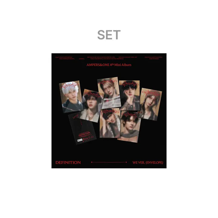 [AMPERS&ONE] 4th Mini Album [DEFINITION] WE Ver. (Set)