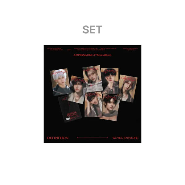 [AMPERS&ONE] 4th Mini Album [DEFINITION] WE Ver. (Set)