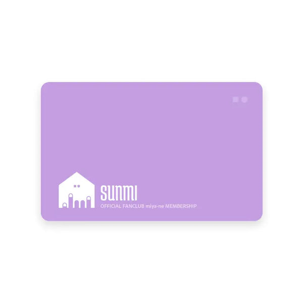 [SUNMI] miya-ne MEMBERSHIP