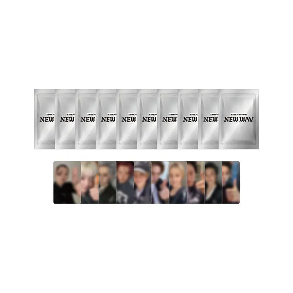 [TREASURE] [NEWWAV] TREASURE TRADING PHOTOCARD BULK PACK
