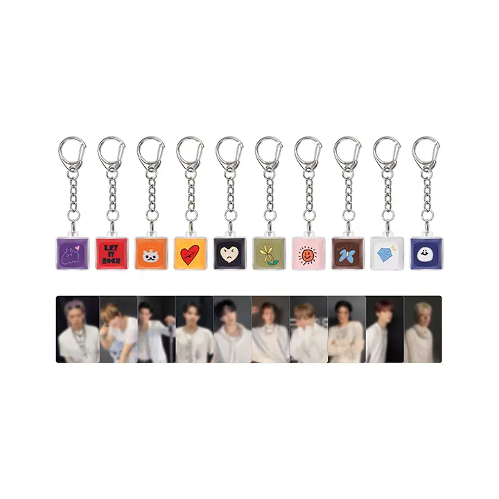 [TREASURE] [PULSEONSEOUL] TREASURE KEY CAP KEYRING SET