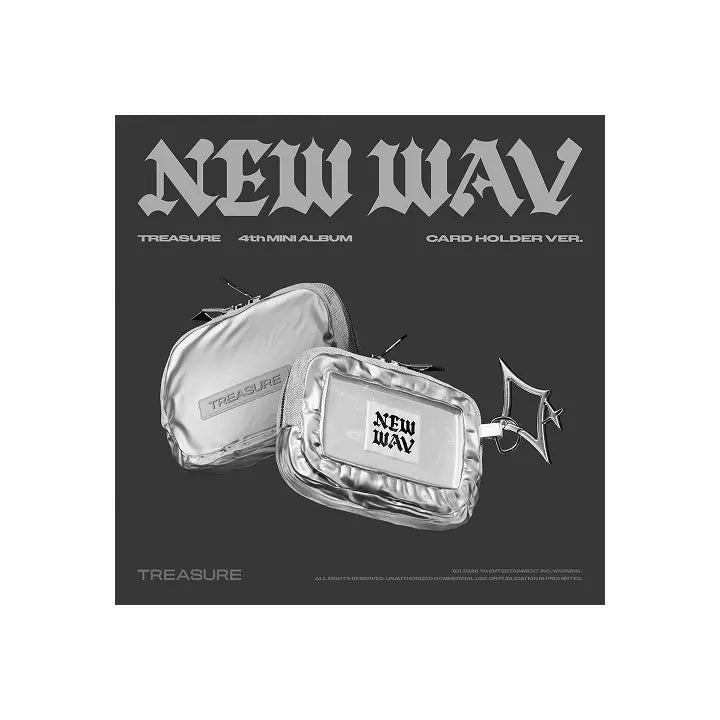 [TREASURE] 4th MINI ALBUM [NEW WAV] CARD HOLDER VER. (Limited Edition)