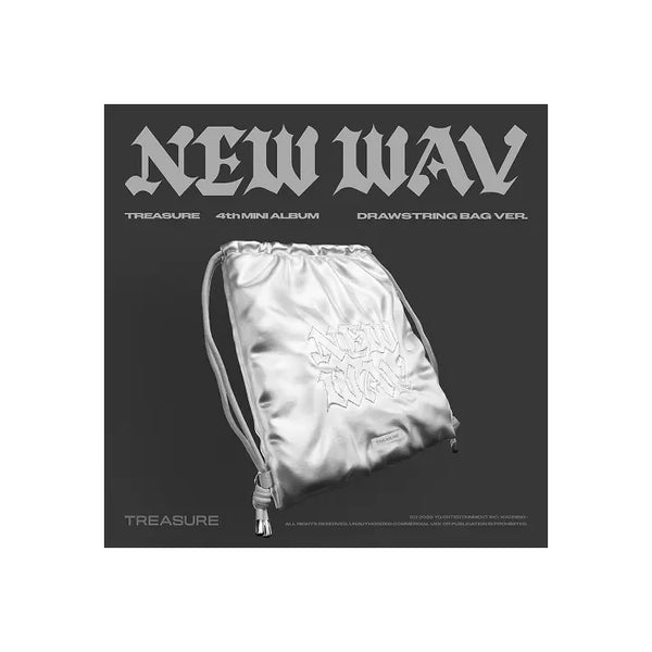 [TREASURE] 4th MINI ALBUM [NEW WAV] DRAWSTRING BAG VER. (Limited Edition)