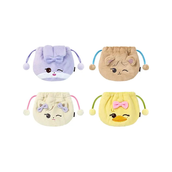 [BLACKPINK] [BPCOLLECTION] BLACKPINK CHARACTER FACE POUCH
