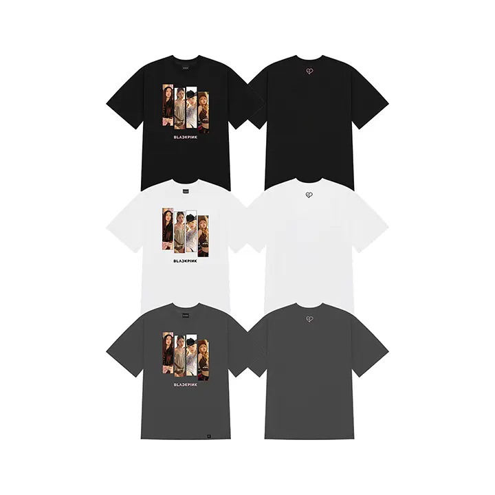 [BLACKPINK] [BPPOPUP] BLACKPINK PHOTO T-SHIRT_TYPE1