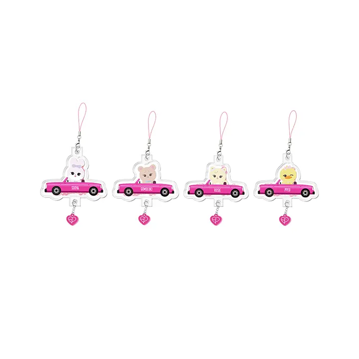 [BLACKPINK] [BPPOPUP] BLACKPINK CHARACTER AIRTUBE KEYRING