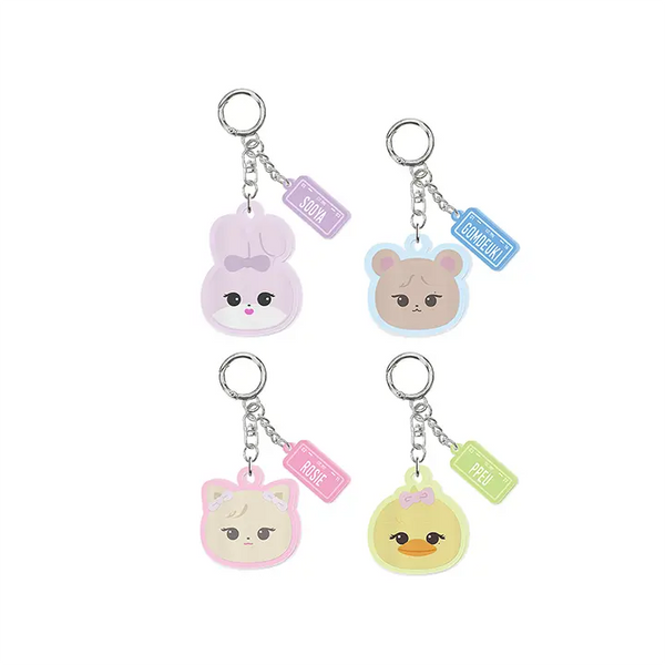 [BLACKPINK] [BPPOPUP] BLACKPINK CHARACTER LENTICULAR KEYRING