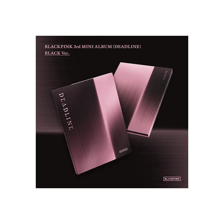 [BLACKPINK] BLACKPINK 3rd MINI ALBUM [DEADLINE] BLACK Ver.