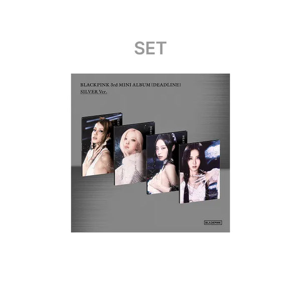 [BLACKPINK] BLACKPINK 3rd MINI ALBUM [DEADLINE] SILVER Ver. (Set)