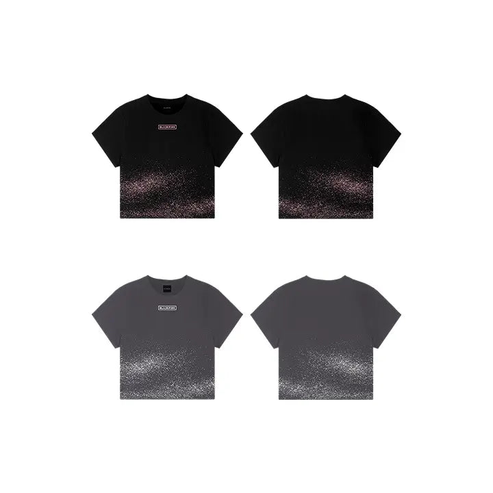 [BLACKPINK] [DEADLINETOUR] BLACKPINK LOGO CROP TEE