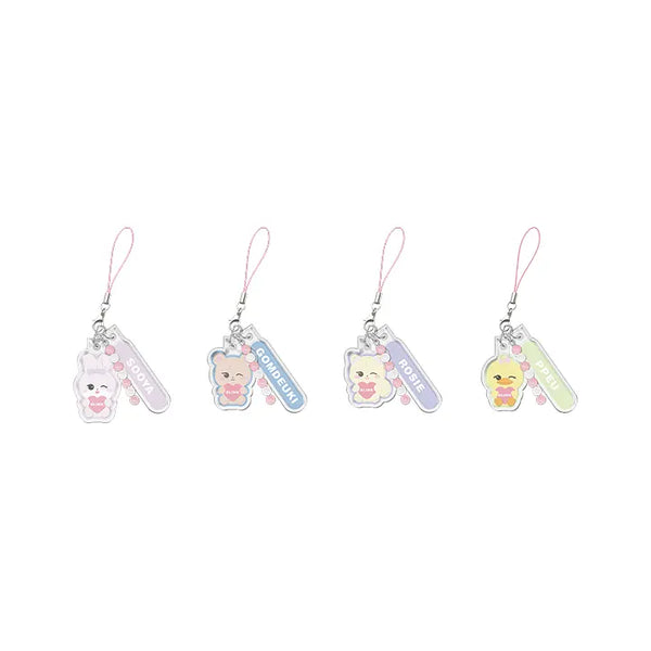 [BLACKPINK] [DEADLINETOUR] BLACKPINK CHARACTER LIGHT STICK AIRTUBE KEYRING