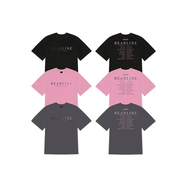[BLACKPINK] [DEADLINETOUR] BLACKPINK HEAT REACTIVE T-SHIRT
