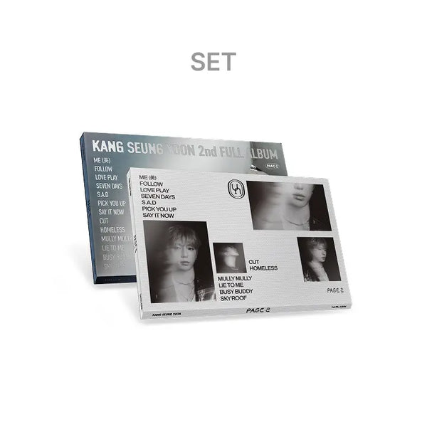 [WINNER] KANG SEUNG YOON 2nd FULL ALBUM [PAGE 2] (Set)