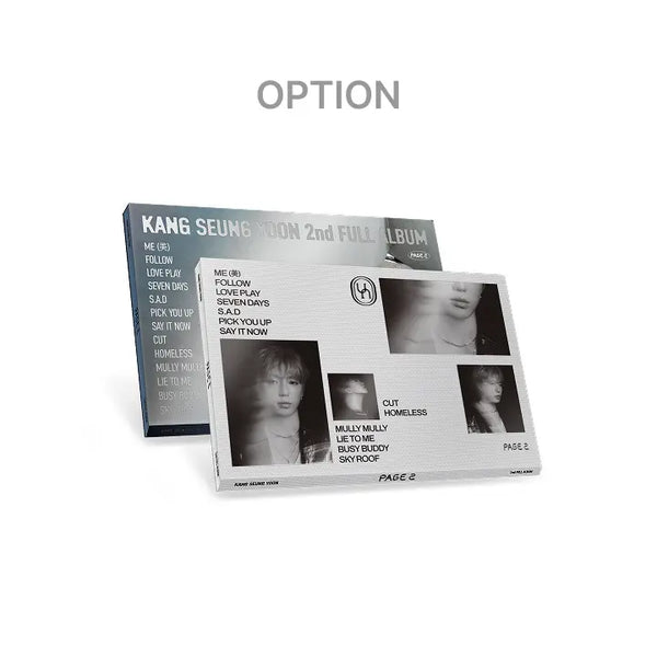 [WINNER] KANG SEUNG YOON 2nd FULL ALBUM [PAGE 2] (Option)