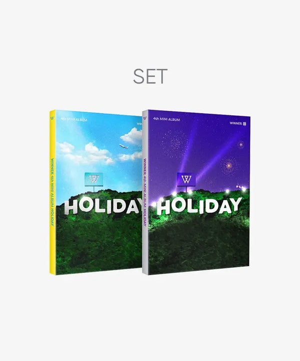 [WINNER] WINNER 4th MINI ALBUM [HOLIDAY] (PHOTOBOOK ver.) Set