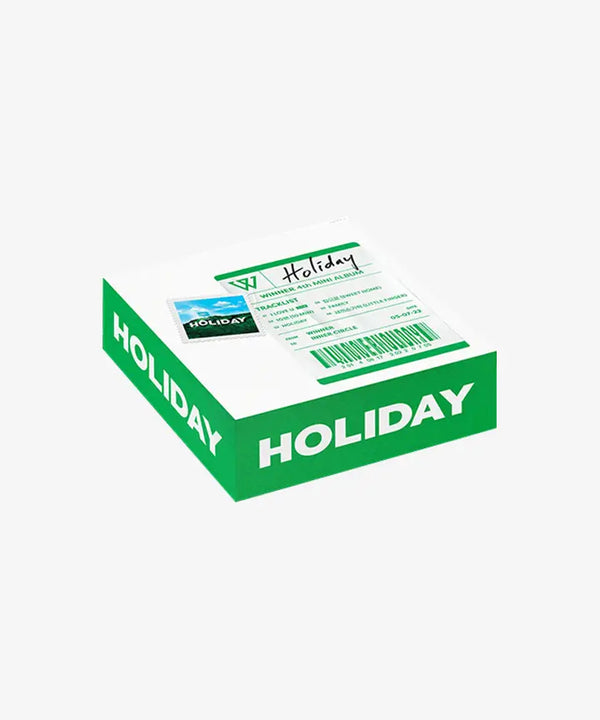 [WINNER] 4th MINI ALBUM [HOLIDAY] KiT ALBUM