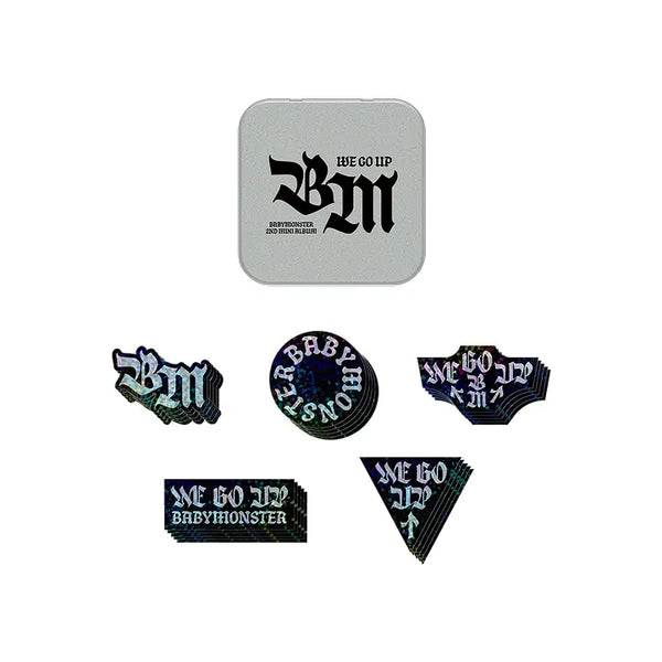 [BABYMONSTER] [WEGOUP] BABYMONSTER TIN CASE + STICKER SET