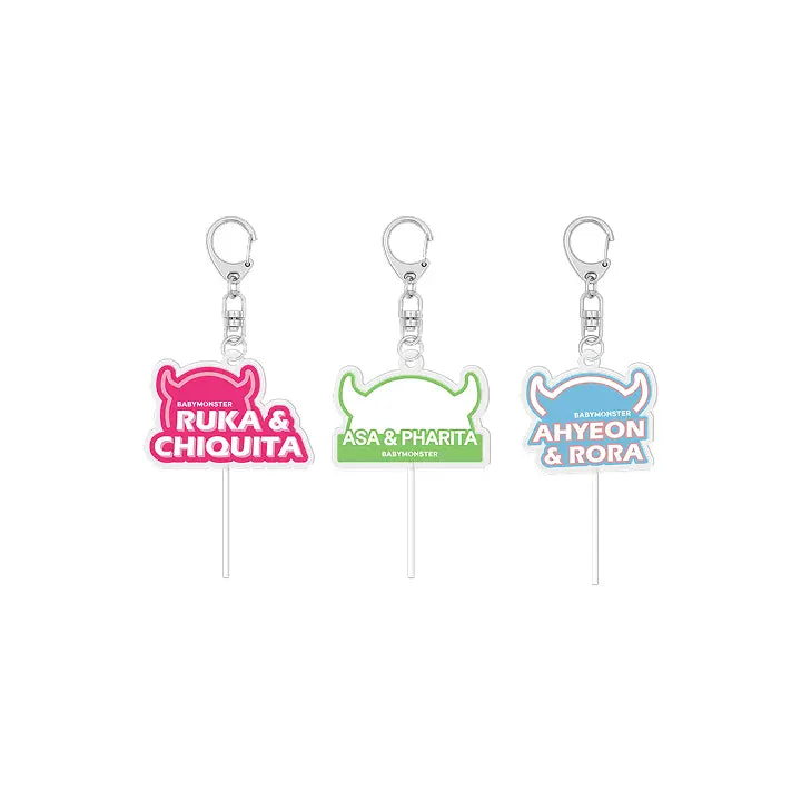 [BABYMONSTER] [BMHOUSE] BABYMONSTER ACRYLIC KEYRING SET