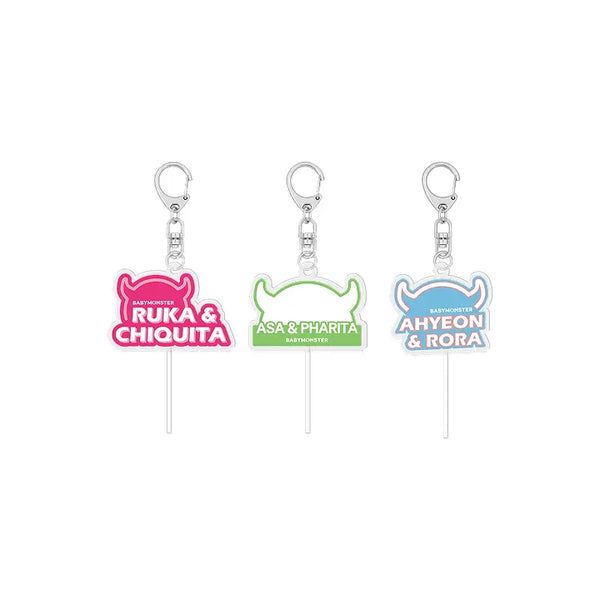 [BABYMONSTER] [BMHOUSE] BABYMONSTER ACRYLIC KEYRING SET