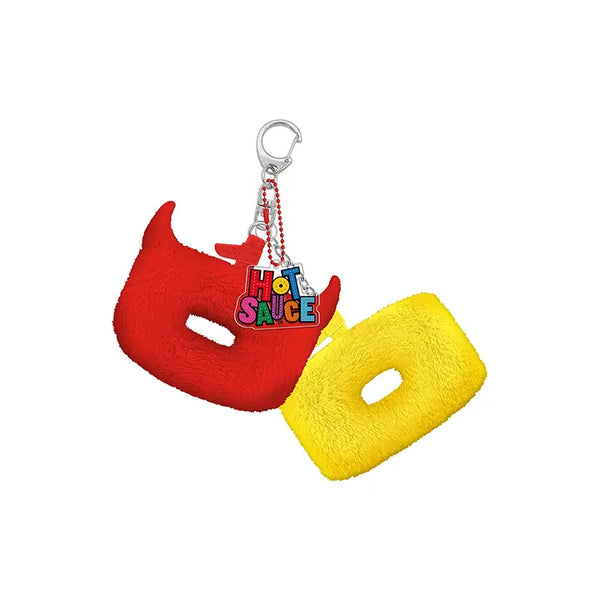 [BABYMONSTER] [HOTSAUCE] BABYMONSTER FLUFFY KEYRING