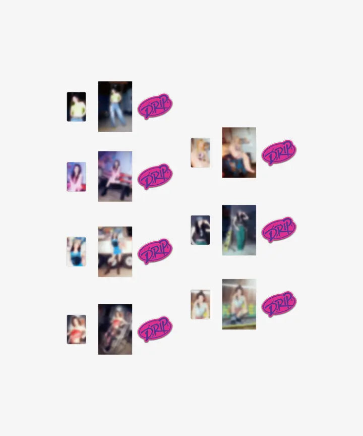 [BABYMONSTER] [DRIP] BABYMONSTER MAGNET + POSTCARD SET