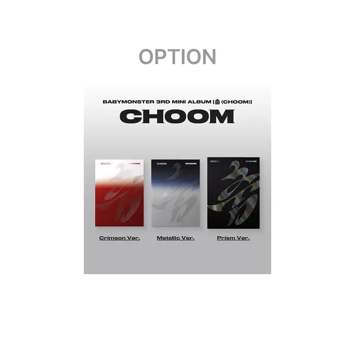 [BABYMONSTER] 3rd MINI ALBUM [춤 (CHOOM)] (Option)