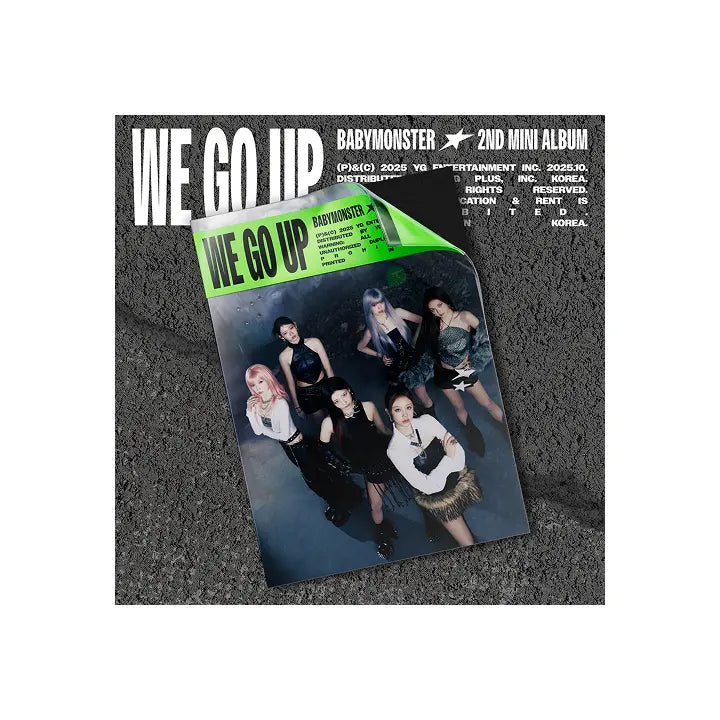 [BABYMONSTER] BABYMONSTER 2nd MINI ALBUM [WE GO UP] WE Ver.