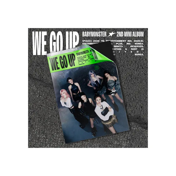 [BABYMONSTER] BABYMONSTER 2nd MINI ALBUM [WE GO UP] WE Ver.