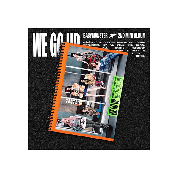 [BABYMONSTER] BABYMONSTER 2nd MINI ALBUM [WE GO UP] GO Ver.