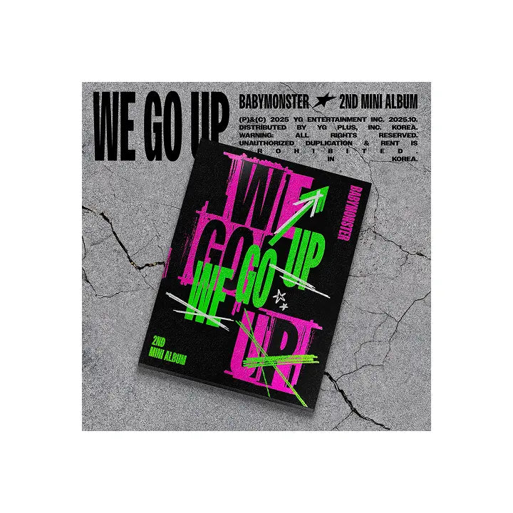 [BABYMONSTER] BABYMONSTER 2nd MINI ALBUM [WE GO UP] UP Ver.