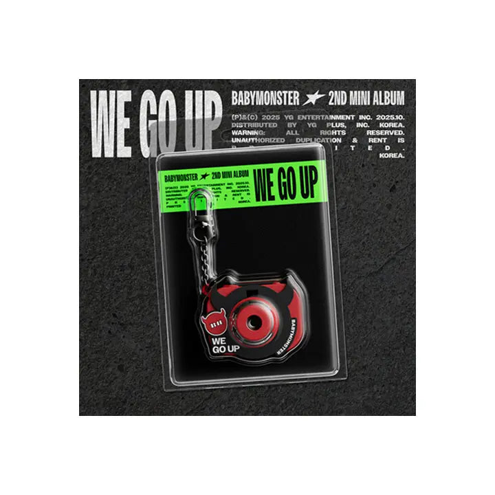 [BABYMONSTER] BABYMONSTER 2nd MINI ALBUM [WE GO UP] MINI BEAM KEYRING Ver.