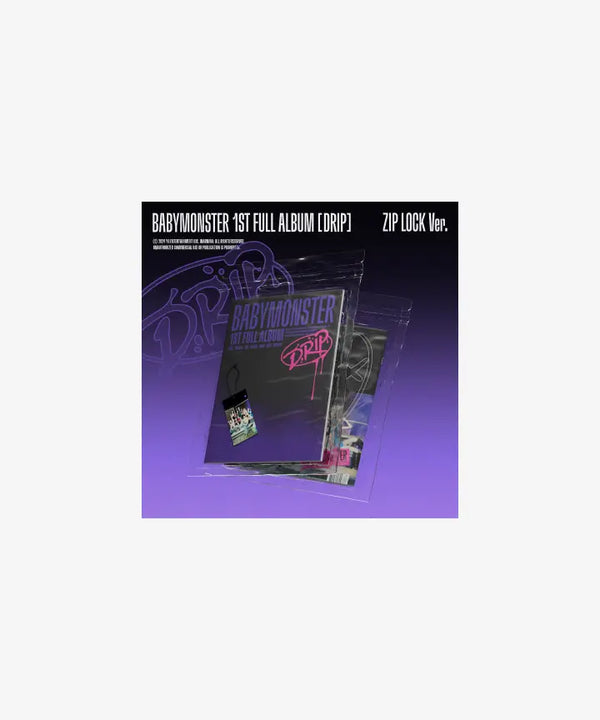 [BABYMONSTER] 1st FULL ALBUM [DRIP] ZIP LOCK Ver.
