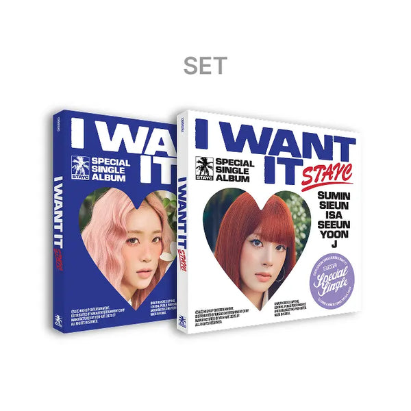 [STAYC] SPECIAL SINGLE : I WANT IT (SET)