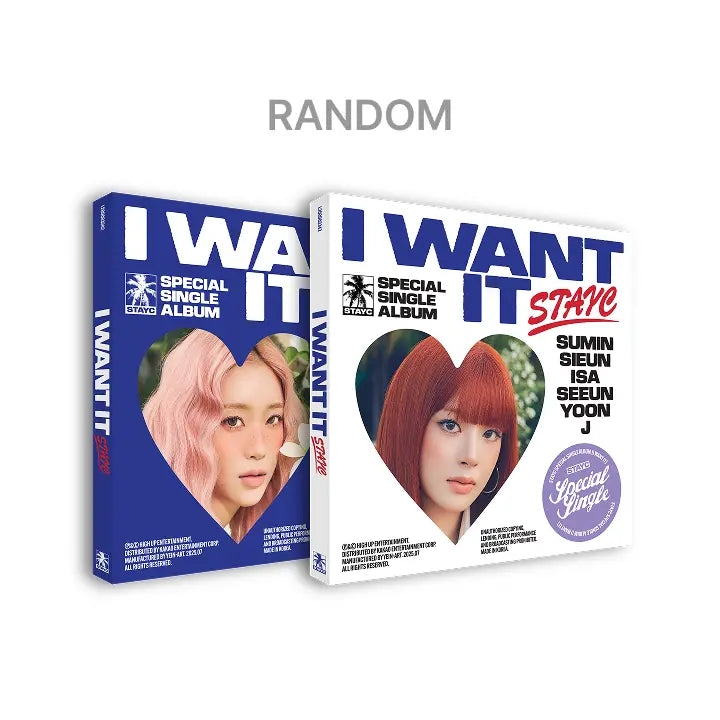 [STAYC] SPECIAL SINGLE : I WANT IT (RANDOM)