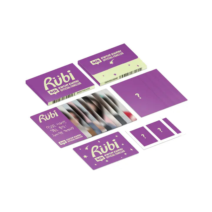 [KWON EUN BI] RUBI WELCOME KIT