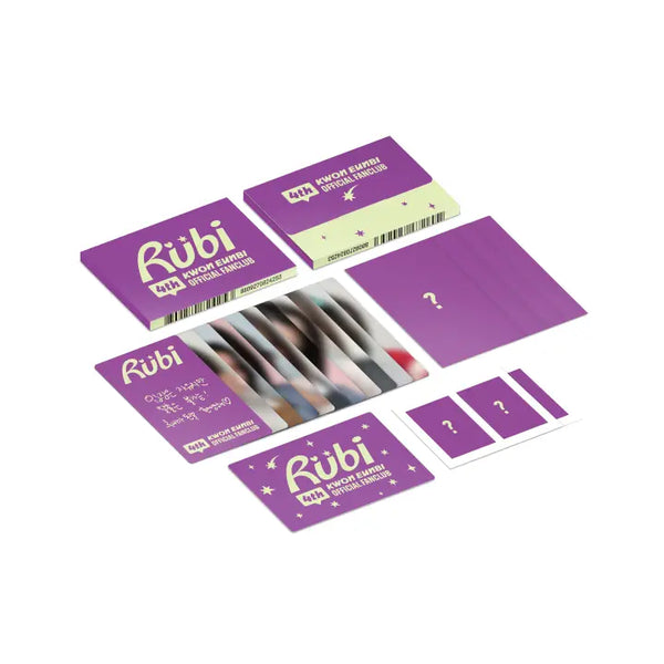 [KWON EUN BI] RUBI WELCOME KIT