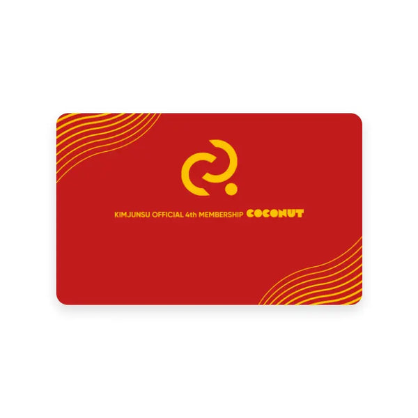 [KIM JUN SU] COCONUT 4TH MEMBERSHIP