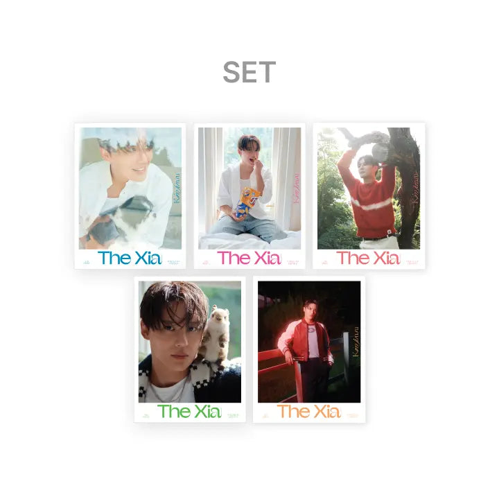 [KIM JUN SU] The Xia PHOTOBOOK (Set)