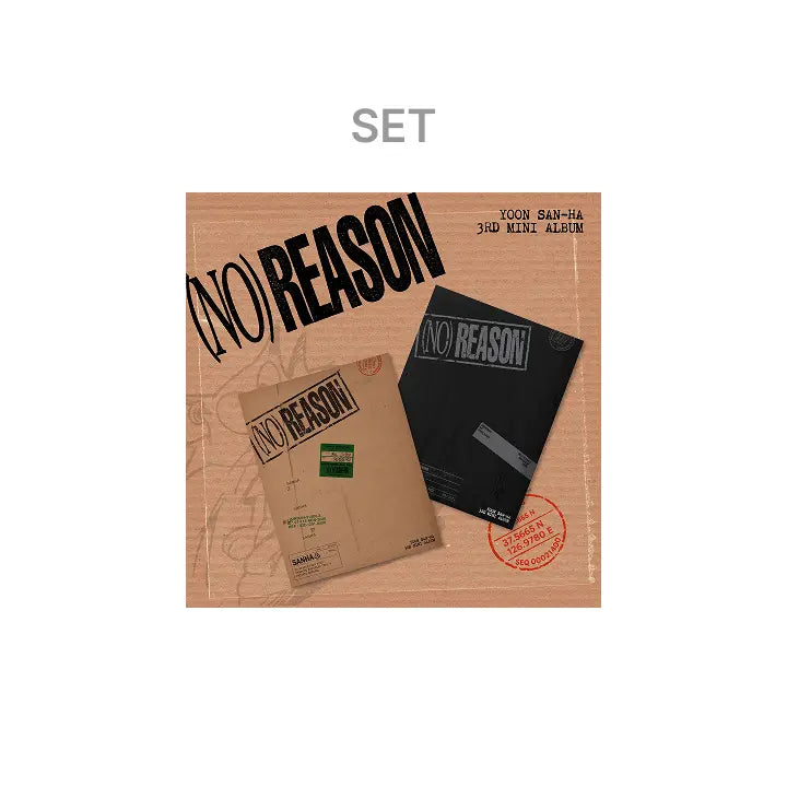 [YOON SAN-HA] 3RD MINI ALBUM [NO REASON] (Set)