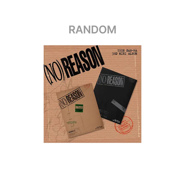 [YOON SAN-HA] 3RD MINI ALBUM [NO REASON] (Random)