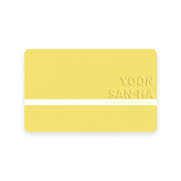 [YOON SAN-HA] YOON SAN-HA MEMBERSHIP