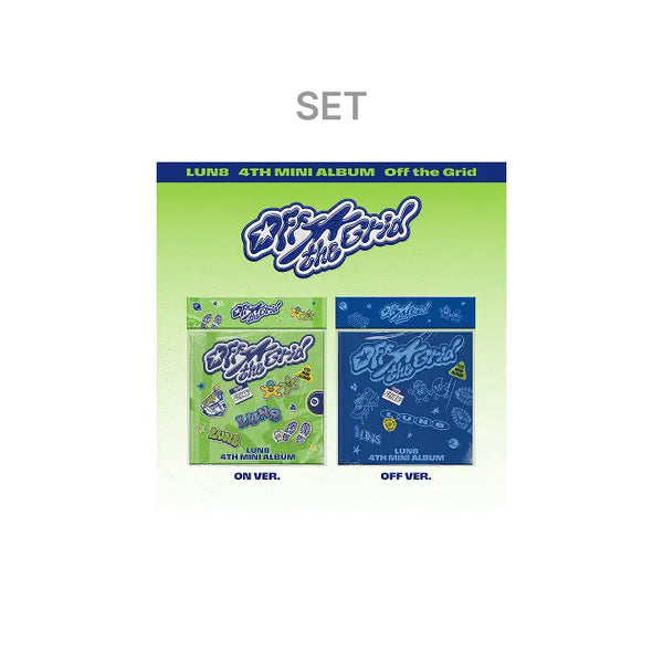 [LUN8] 4th Mini Album [Off the Grid] (Set)