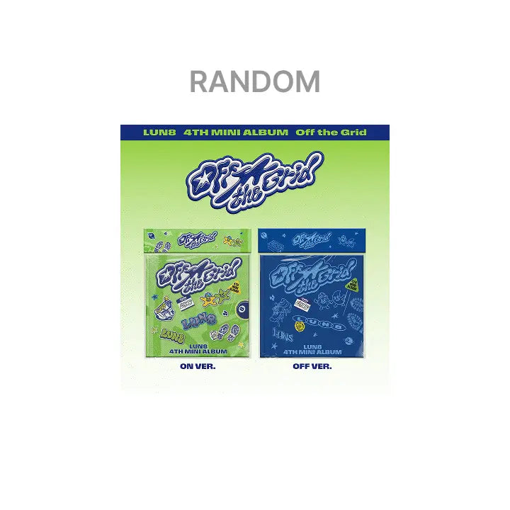 [LUN8] 4th Mini Album [Off the Grid] (Random)